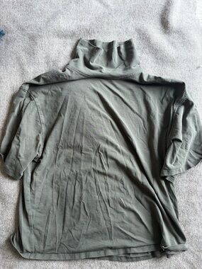 lululemon athletica Olive Green Mockneck Top